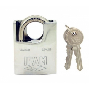 Ifam MAX50 50mm Close Shackle Weatherproof Padlock